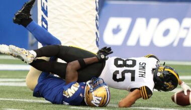 Bombers defence caves in home loss to Hamilton | Winnipeg Sports
