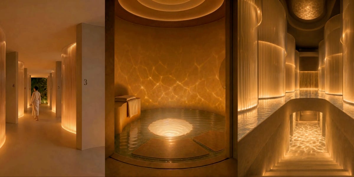 Midjourney Unveils a Full-Body Ultrasound Scanner and Spa Concept