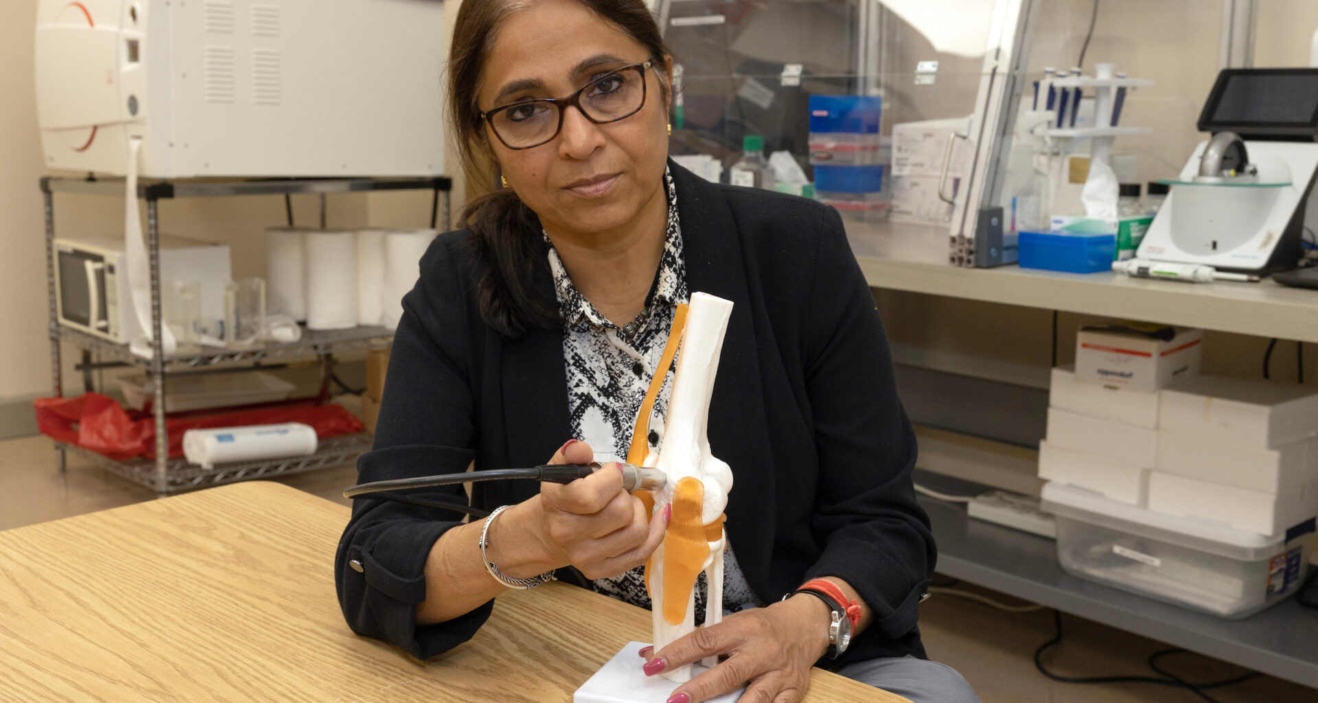 UAH researchers discover ultrasound-based approach that may help reduce harmful inflammation and support joint healing