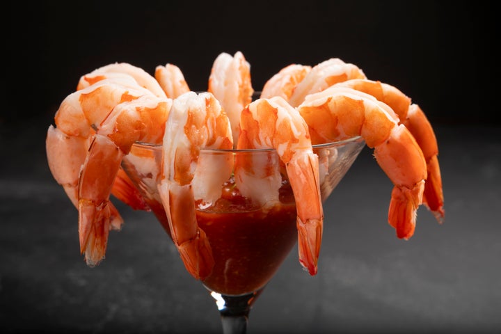 A three-ounce serving of shrimp is usually about 8-9 large shrimp.