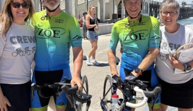 ZOE International team continues cycling across the Midwest during the 5th day of the Race Across America | Local Sports