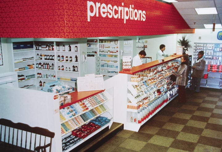 CVS started opening stores with pharmacy departments in 1967.