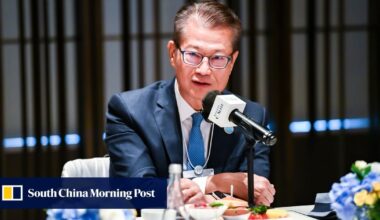 Exclusive | Beijing’s brokerage probe to stop ‘leakage’, Paul Chan tells Davos Dalian event