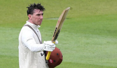 Lawrence hits double ton as Surrey dominate Hants