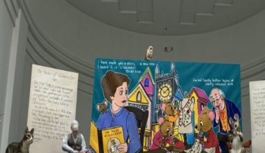 'Nostalgic' display unveiled at shopping centre