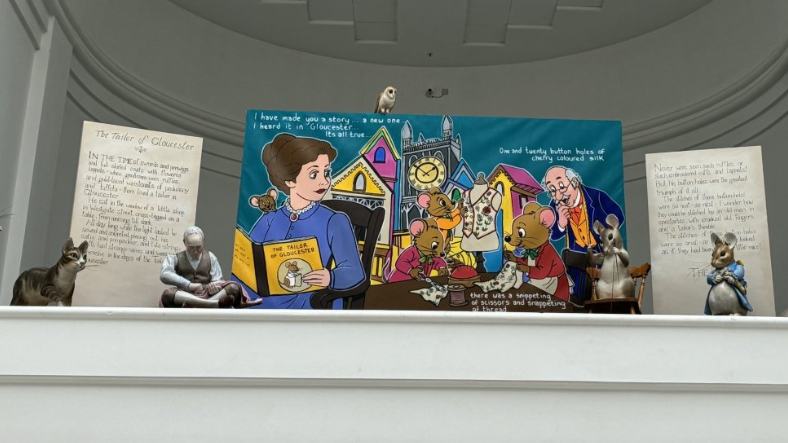 'Nostalgic' display unveiled at shopping centre