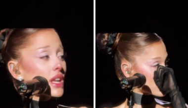 Ariana Grande Breaks Down in Tears Onstage During L.A. Concert