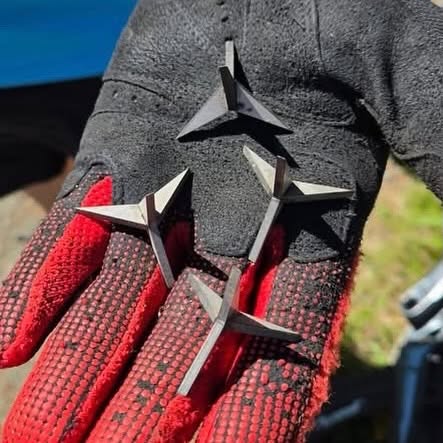 Trails sabotaged with small spikes on Vancouver Island