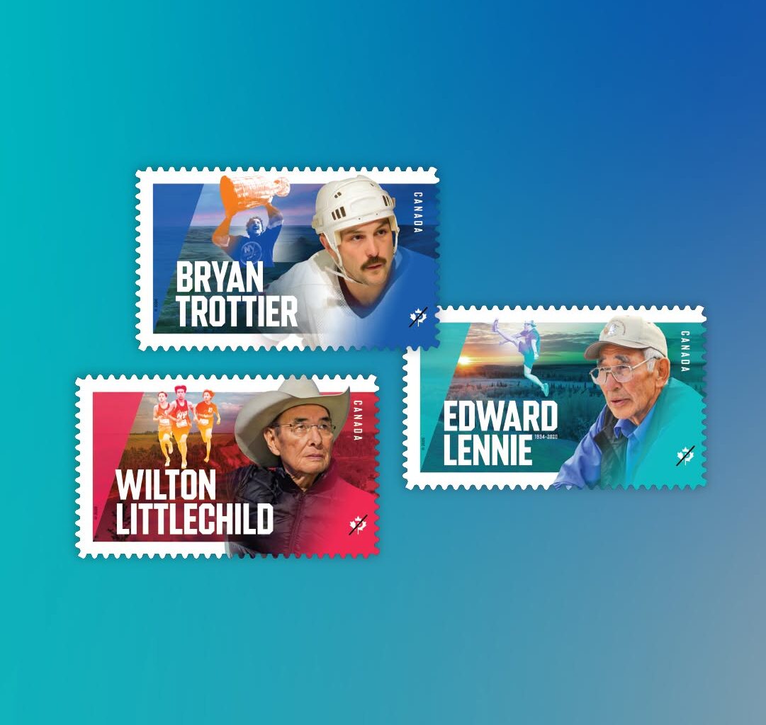 Indigenous sports heroes honoured by Canada Post