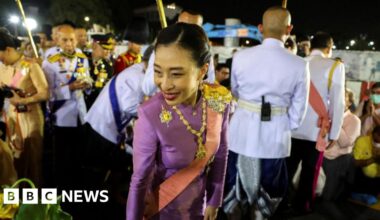 In pictures: Thai Princess Bajrakitiyabha dies at age 47 - BBC
