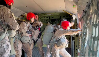 Spain's Princess Leonor makes history with parachute jump