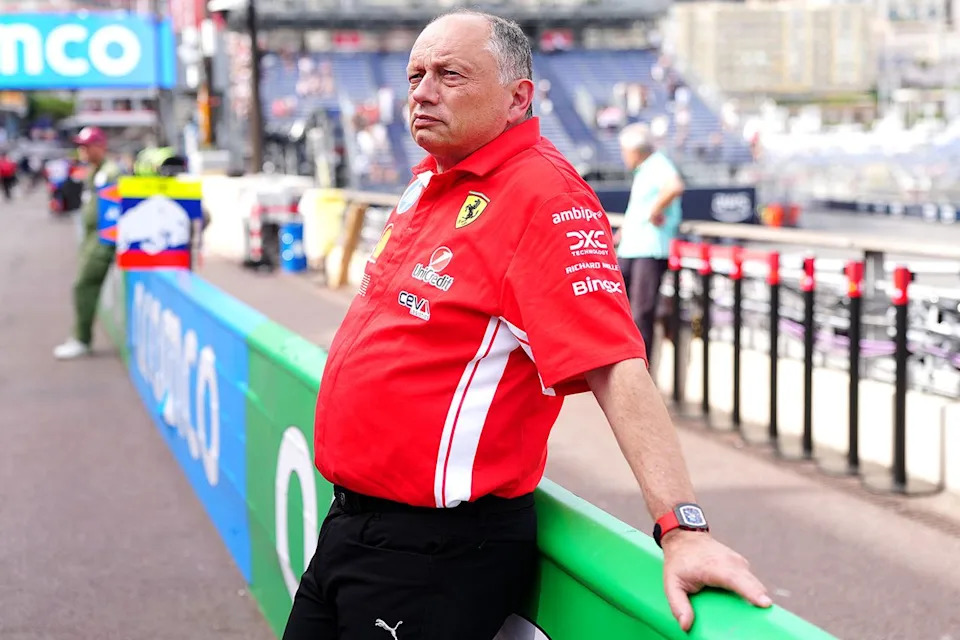 Fred Vasseur at the Circuit de Monaco on June 4, 2026Credit: David Davies/PA Images via Getty