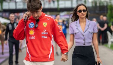 Charles Leclerc, Alexandra Saint Mleux, Ferrari, Australia, 2026