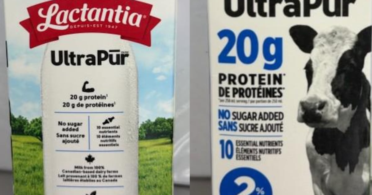 Lactantia milk recalled across Canada
