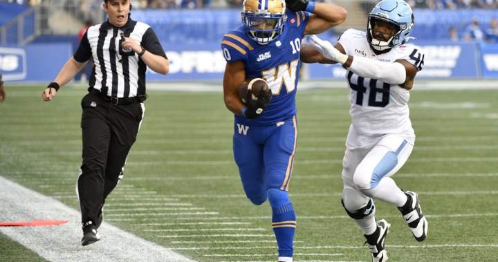Winnipeg Blue Bombers receiver Nic Demski questionable for home opener - Winnipeg