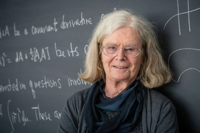 American mathematician Karen Uhlenbeck. Photo courtesy of the U.S.s Institute for Advanced Study