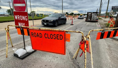 Stretch of Winnipeg's Marion Street closed this weekend for emergency repairs