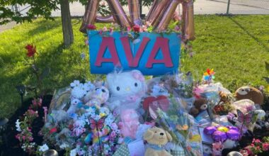 Montreal vigil honours 3-year-old killed in LaSalle bouncy castle accident - Montreal