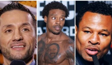 Sergio Mora, Errol Spence and Shane Mosley