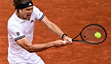 Zverev through to quarters as De Jong bows out of special French Open