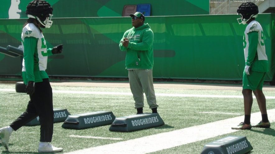 ‘It was fun’: Riders’ Micah Johnson in new role for 2026 CFL season