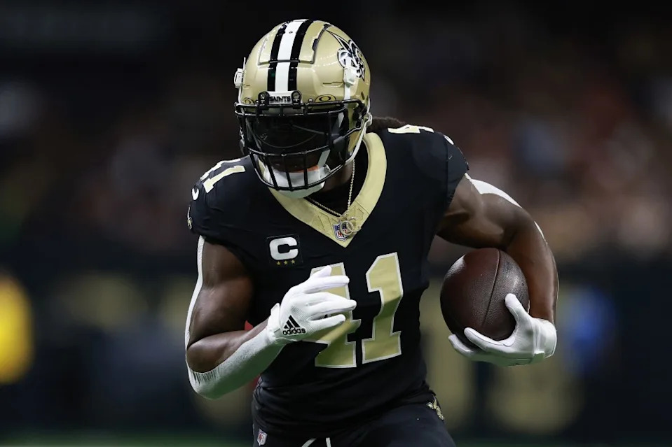 New Orleans Saints running back Alvin Kamara.