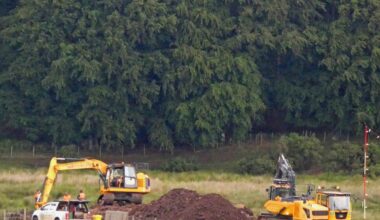 Construction of flood defence begins in Brampton