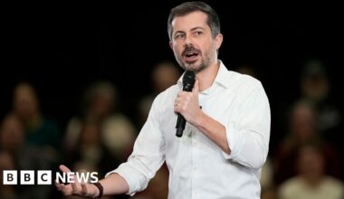 Pete Buttigieg briefly separated from children after false police report - BBC