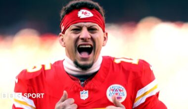 Kansas City Chiefs quarterback Patrick Mahomes
