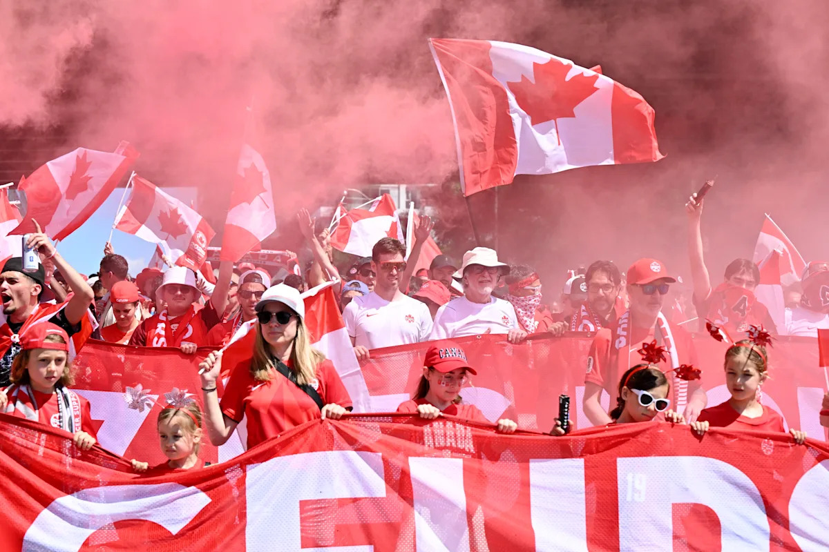 'Literally epic, best day ever': Toronto erupts in red as World Cup debut draws strong reaction to Canada vs. Bosnia match