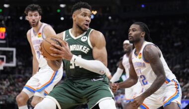 Thunder get blunt Giannis Antetokounmpo trade update involving $478 million All-NBA duo