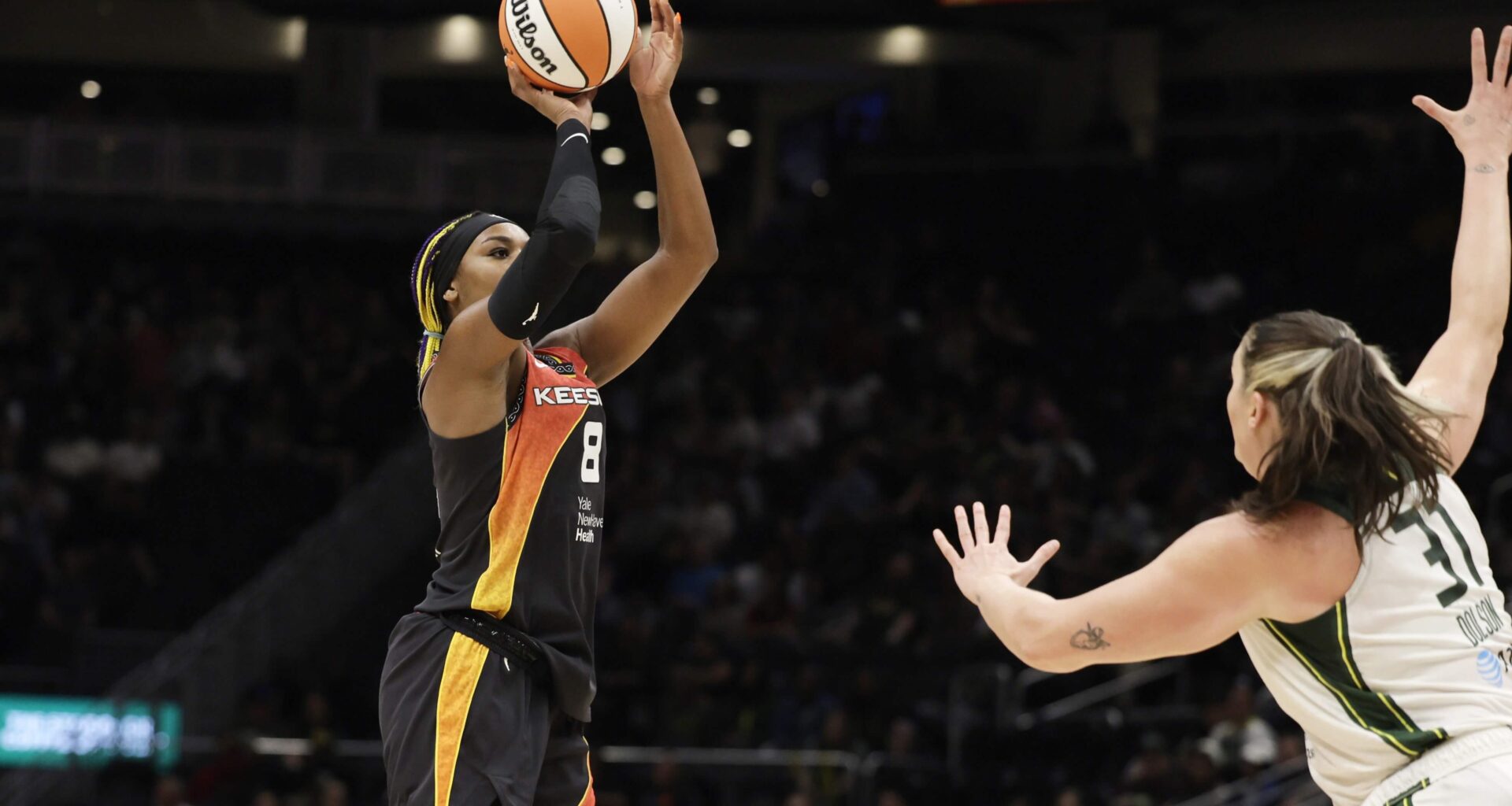 Connecticut Sun WNBA Aaliyah Edwards
