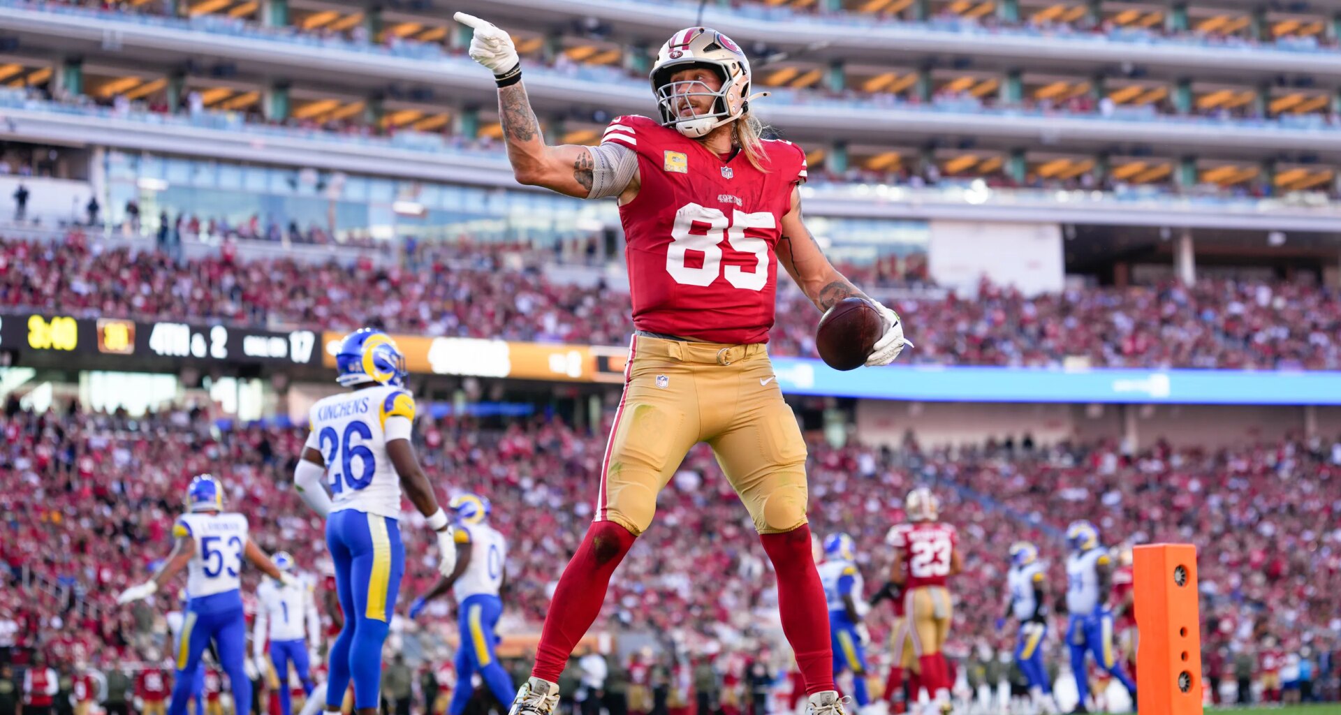 USMNT match on grass at SoFi Stadium sparks 49ers' George Kittle post