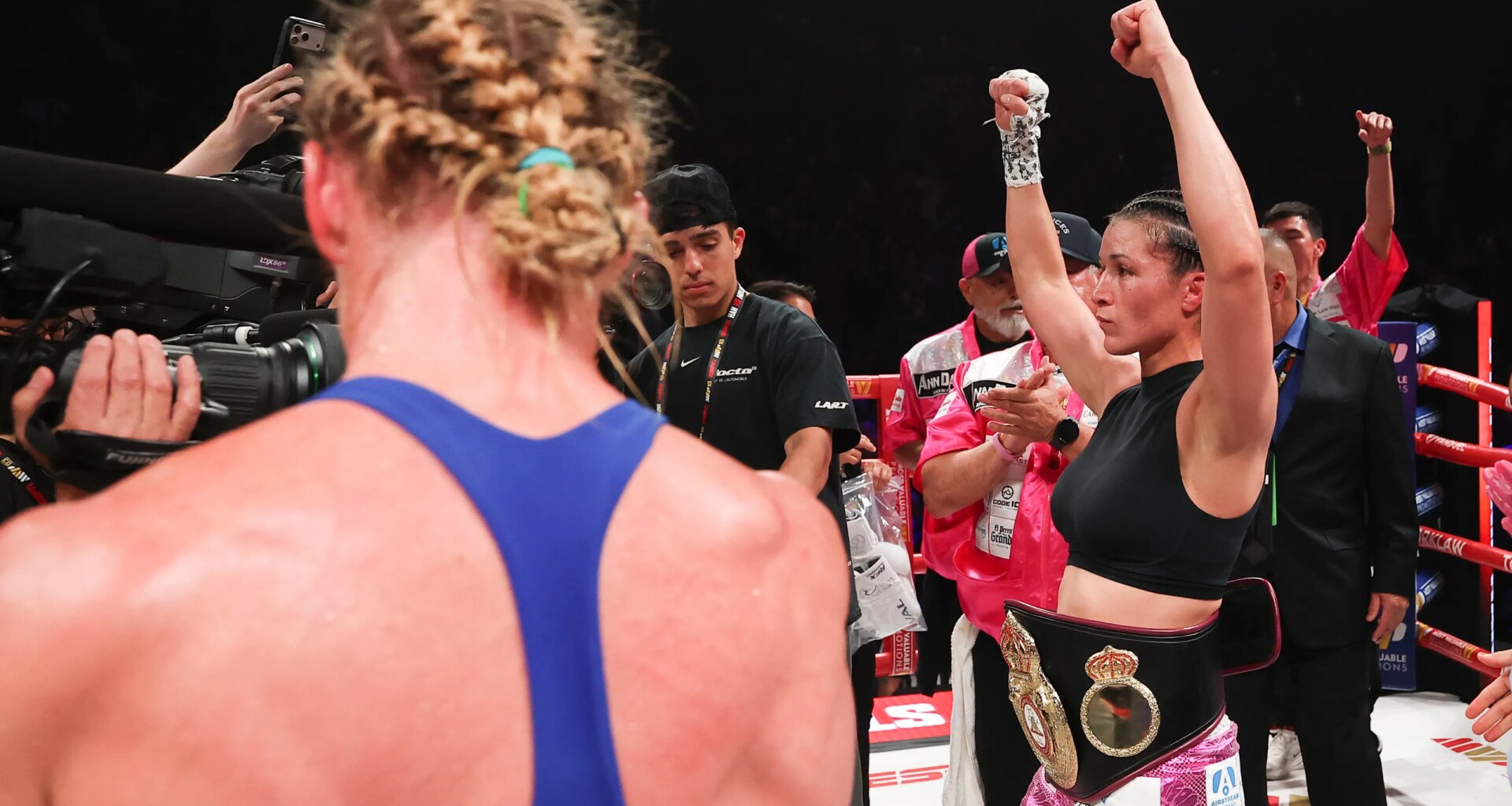 Stephanie Han beats Holly Holm, Amanda Serrano sets boxing records