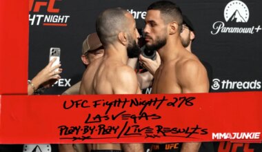 UFC Fight Night 278 live updates: Muhammad-Bonfim results each fight
