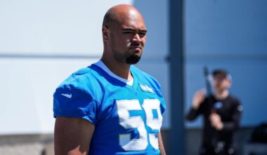 Lions experimenting with 2024 NFL Draft pick's OL position