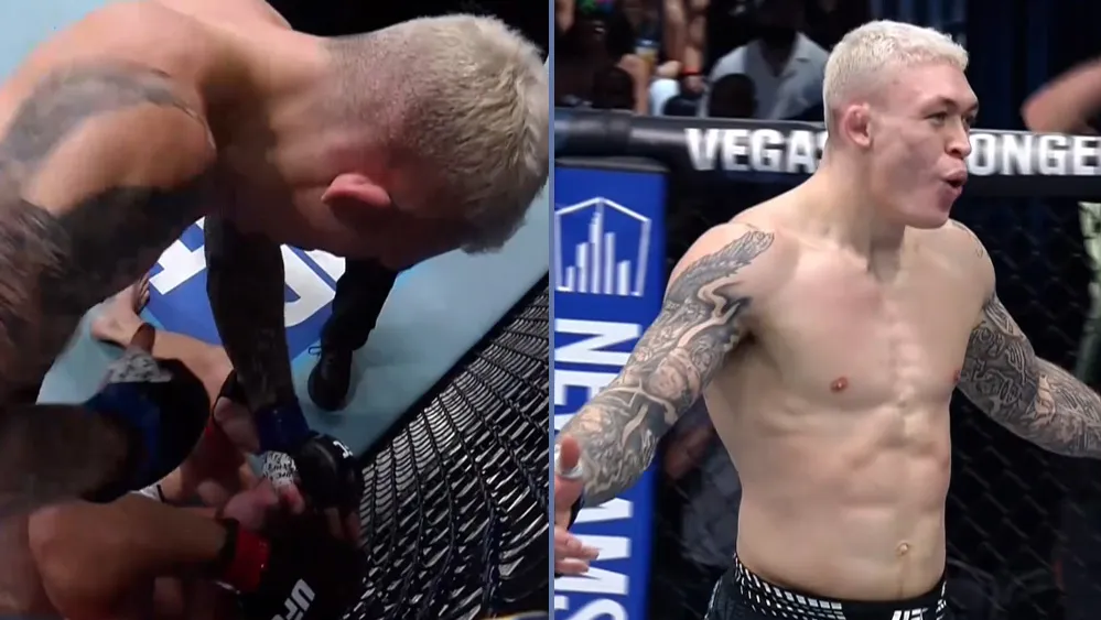 UFC Vegas 119 video: Navajo Stirling pounds out Ion Cutelaba