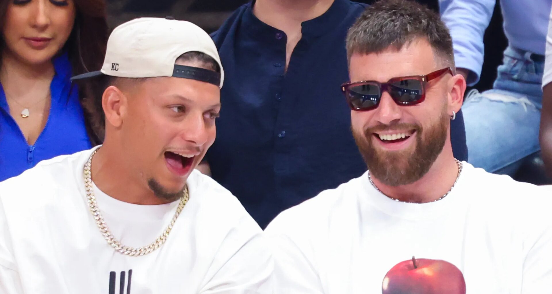Chiefs Patrick Mahomes, Travis Kelce attend NASCAR event in San Diego