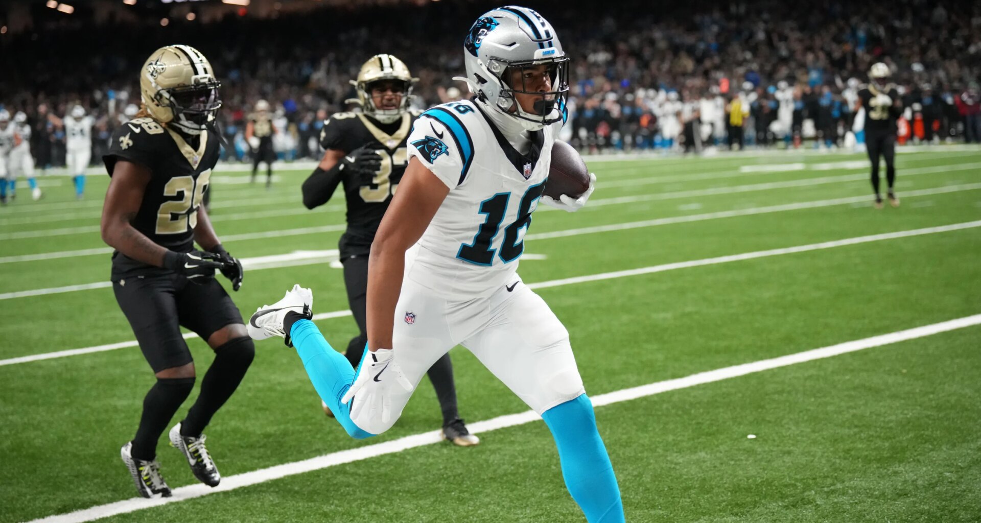 Panthers' Jalen Coker ranked amongst NFL's most underrated WRs
