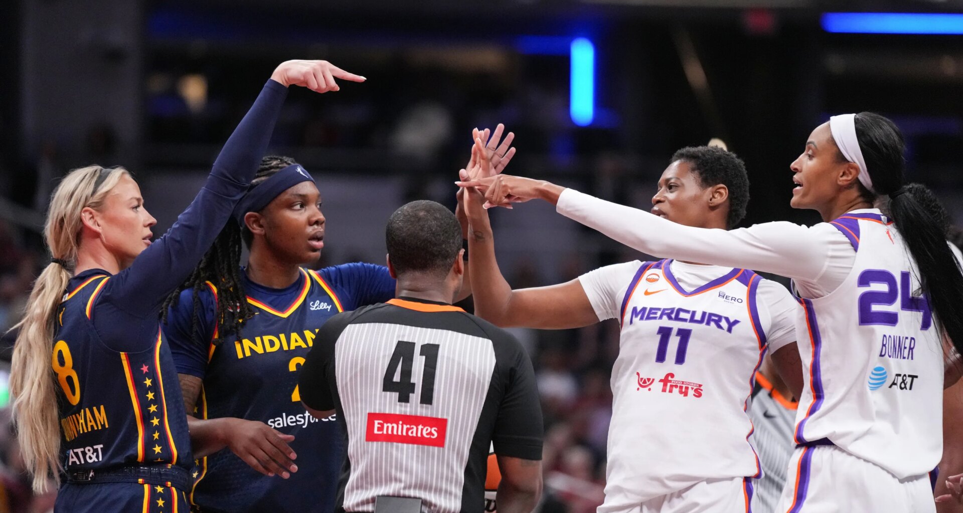 Sophie Cunningham: WNBA players ‘definitely targeting’ Caitlin Clark