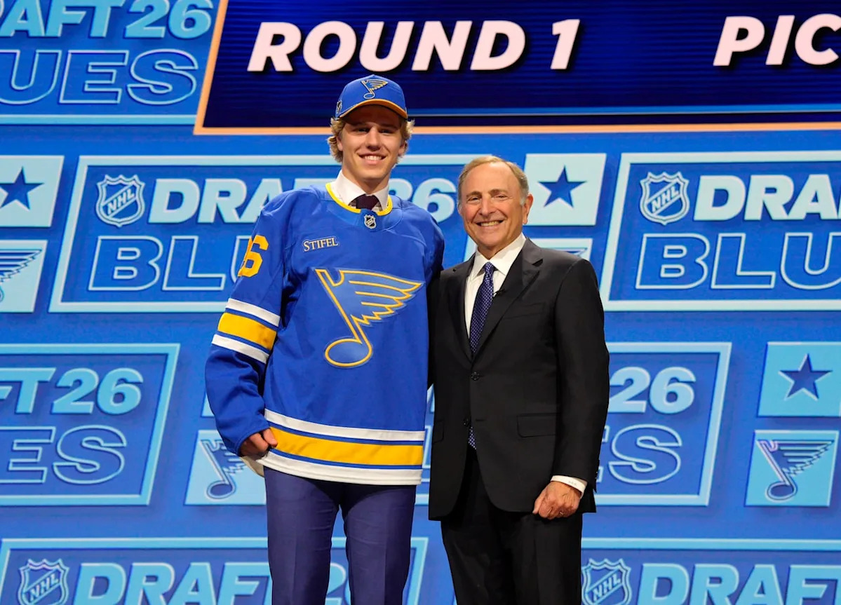 Fredericton forward picked in the first round of NHL draft