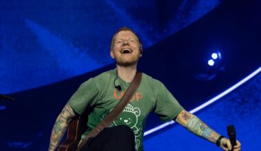Ed Sheeran opens LOOP Tour, hints at break to do 'the dad thing'