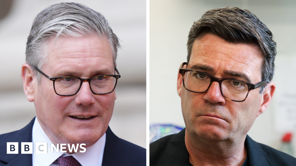 Starmer holds talks with Burnham as he seeks 'orderly' transition - BBC