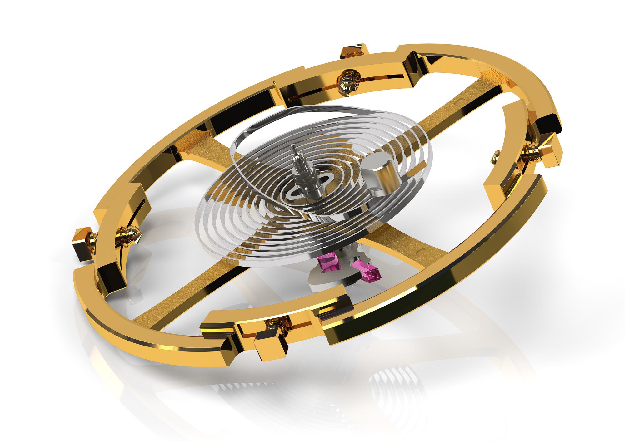 Grand Seiko 9SA5 movement balance wheel and overcoil hairspring