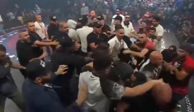Chimaev Submits Danis In Under A Minute, Brawl Breaks Out