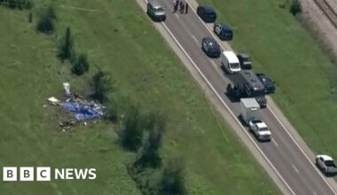 11 skydivers and pilot killed in plane crash - BBC