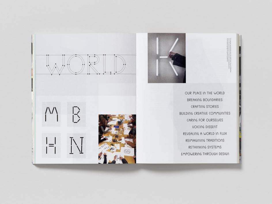 Publication design for The Making of V&A East