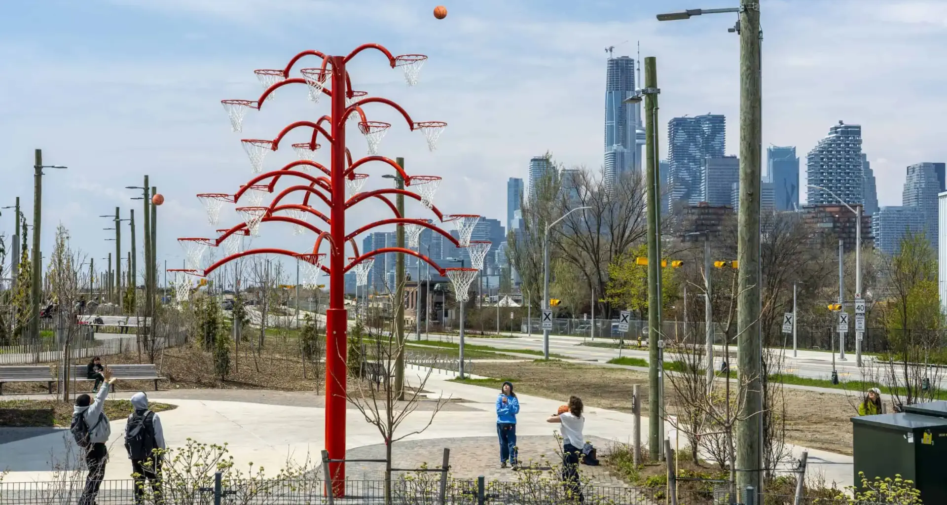 lassonde art trail biidaasige park toronto ontario