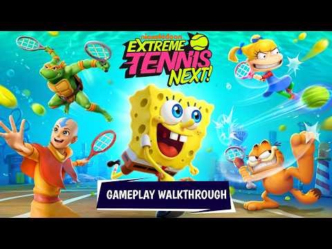NickALive!: Nickelodeon Extreme Tennis: Next! | Gameplay Walkthrough