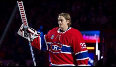 Report: Canadiens' Montembeault linked to Edmonton Oilers